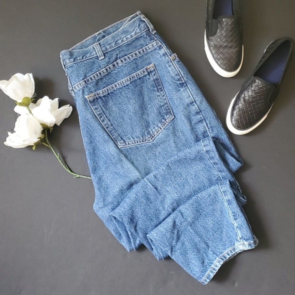 Vintage Lands End Blue Jeans